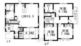 貸家間取り図面