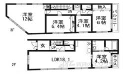 ＷＩＮＤＳ御蔭ビル間取り図面
