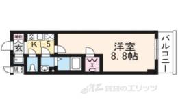 エスプレイス京都RAKUNAN間取り図面