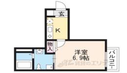 レヴィア東寺間取り図面