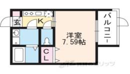 フォルテ横大路間取り図面