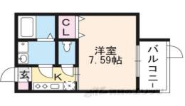 フォルテ横大路間取り図面