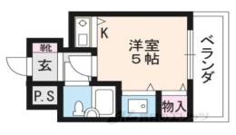 ライオンズマンション東洞院間取り図面