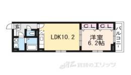 サニーヒル今津３間取り図面