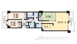 シャリエ大津朝日が丘間取り図面