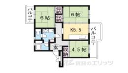 桃山南団地28A棟間取り図面