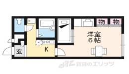 レオパレスコンフォード　ツバキ間取り図面