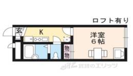 レオパレス本堅田１番館間取り図面
