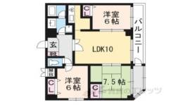 ライオンズマンション京都東堀川間取り図面
