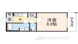 ラヴィベール京都室町間取り図面