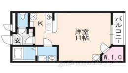 レオパレスサニーヒルズ間取り図面