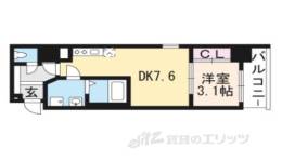アクアプレイス京都二条城北間取り図面