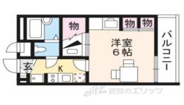 レオパレスＦｏｒｅｓｔ桂坂間取り図面
