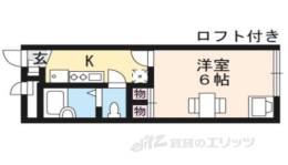レオパレス出町間取り図面