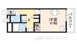 レオパレス八日市間取り図面
