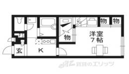 レオパレス利右衛門間取り図面
