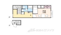 レオパレス藤の木１間取り図面