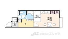 レオパレス藤の木２間取り図面