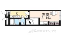 レオパレスみくも西間取り図面