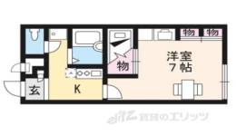 レオパレスアクア東近江間取り図面