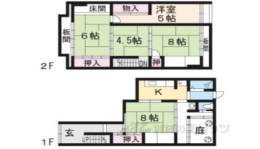貸家間取り図面