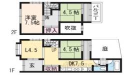 貸家間取り図面