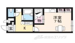 レオパレス八日市インター前間取り図面
