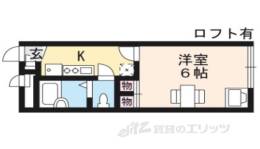 レオパレスポケット間取り図面
