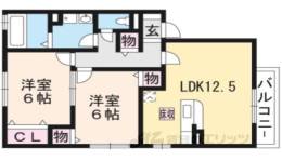 リビングタウン湖都が丘Ｃ棟間取り図面