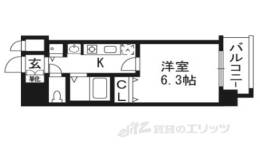 アクロス京都西大路間取り図面