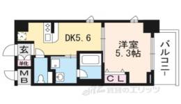 エステムコート京都西院間取り図面