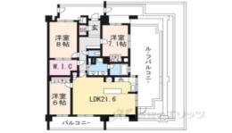 ライオンズ伏見桃山指月城間取り図面