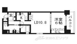 リーガル京都二条城北間取り図面