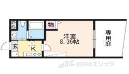 フラッティ千本下長者町間取り図面
