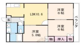 ミルラフィーネ２間取り図面