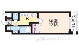 エスリード西小路御池間取り図面