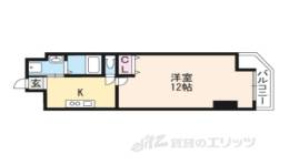 トレコートプレミアム京都二条間取り図面