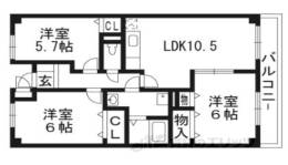 カーサ　フィレンツェ間取り図面