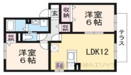 ガーデンビレッジＡ棟間取り図面