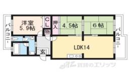 Ｌａｋｅｆｒｏｎｔ　Ｂｉｗａ間取り図面