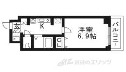 スワンズ京都油小路間取り図面