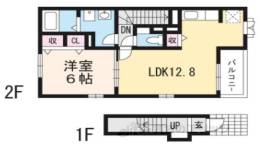 サニーフラット２間取り図面