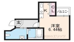 ブリエ西大路間取り図面