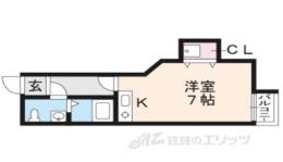 ブリエ西大路間取り図面