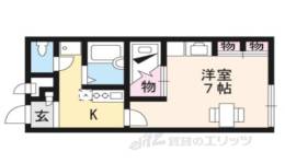 レオパレスコート　ダジュール間取り図面