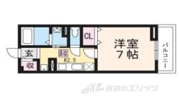 グランソレイユ楠葉２間取り図面