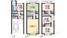 貸家間取り図面