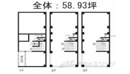 紫野郷ノ上町２２-２４テナント間取り図面