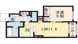 プラシード緑町３Ａ間取り図面