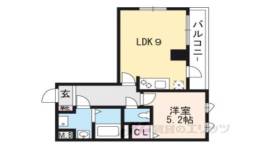クレアーレ大津駅前間取り図面